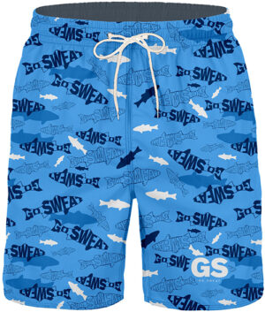 Boardshort Blue Sharky