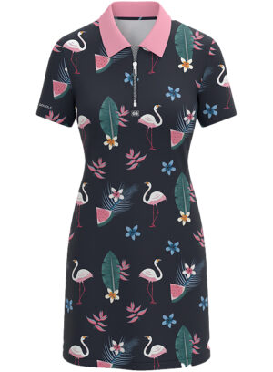 Flamingo Fiesta Dress