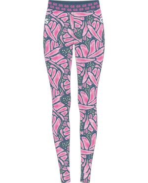 Abstract Floral - Full Tights