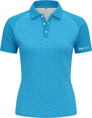 Blue Player Golf Shirt