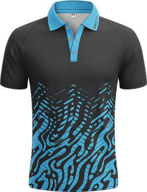 Blue Ripple Golfer