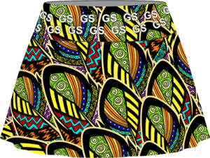 Feathers Kids Skirt