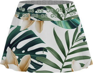 Floral Green Skirt