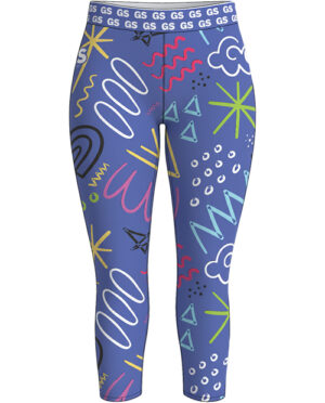 Funky Purple - 3\4 Tights