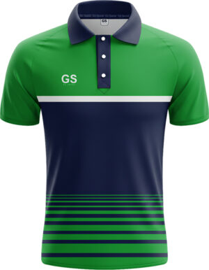 Navy & Green Lines