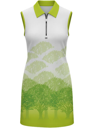 Green Forest Sleeveless Dress
