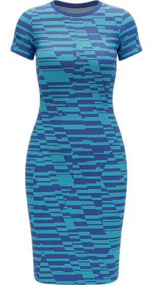 Blue Promo Dress