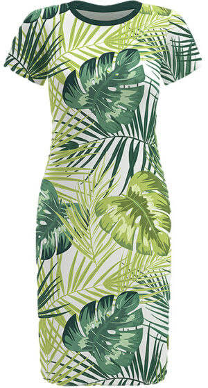 Green Leave Promo Dress