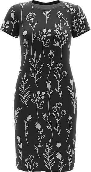 Funky Floral Promo Dress