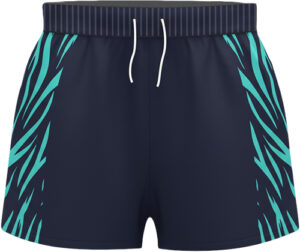 Turquoise Exercise Shorts