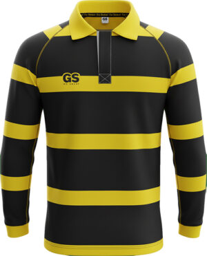 Yello Stripe Warm-up Shirt